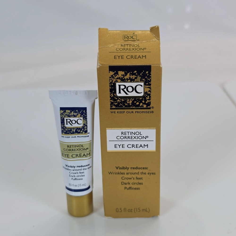 RoC Retinol Correxion Line Smoothing Eye Cream - 0.5 fl oz (15 mL) Opened Box